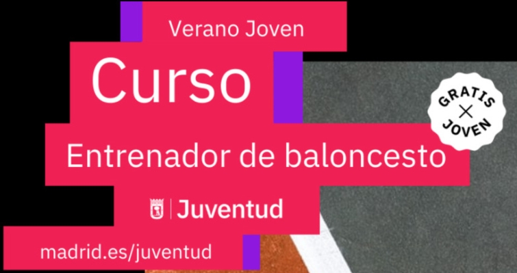 Cursos de entrenador del Ayuntamiento de Madrid. Verano joven 2021