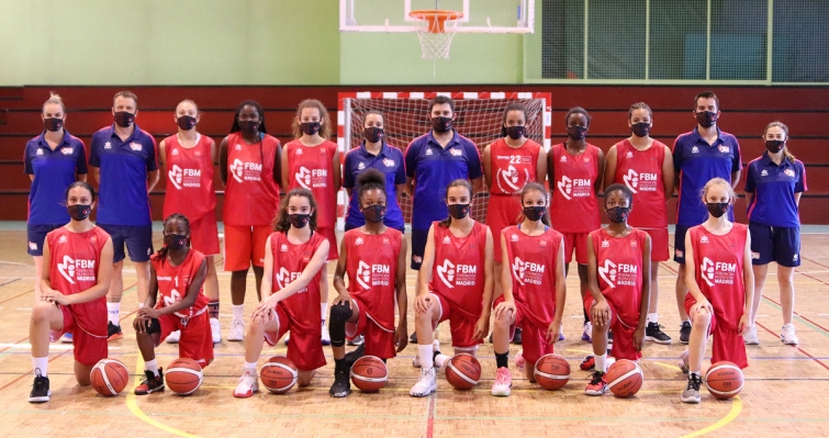 Selección de Minibasket femenina 2021