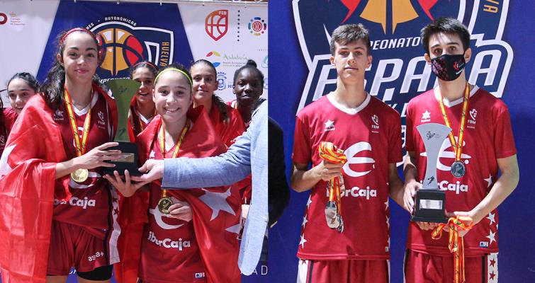 Infantil: Oro y plata en un campeonato para recordar