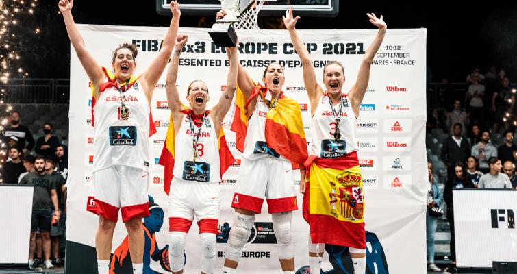 ¡Campeonas de Europa 3x3!