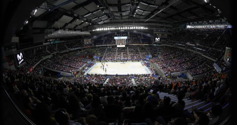 El WiZink Center, sede del Estudiantes en LEB Oro